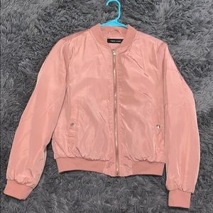 Pink Bomber Jacket